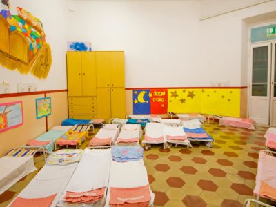 Scuola dell'infanzia angolo del pisolino