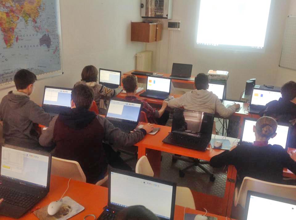 Laboratorio informatico Scuola Maria Luigia di Chiavari
